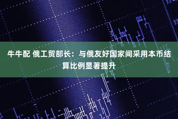 牛牛配 俄工贸部长：与俄友好国家间采用本币结算比例显著提升